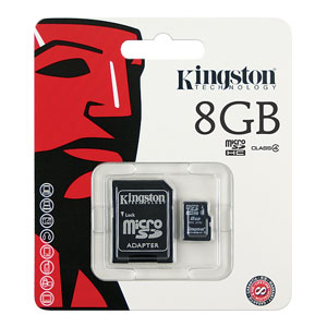 Kingston Micro SD kartica 2GB + SD adapter