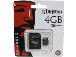 Kingston Micro SD kartica 2GB + SD adapter