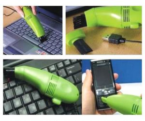 Mini USB usisivač za tastaturu sa LED svetlom