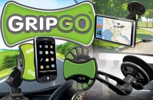GripGo - držač mobilnih telefona, tableta i GPS uređaja u automobilu