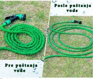 Magično baštensko crevo dužine 30metara + Prskalica