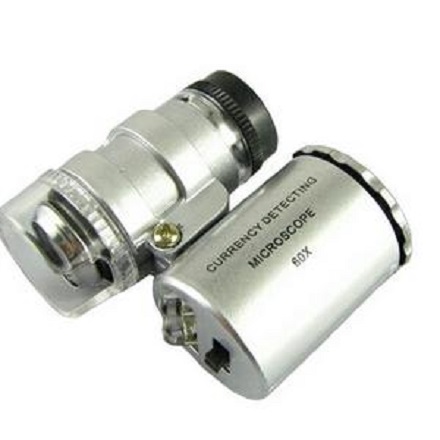 Mikroskop minijaturnih dimenzija 50x - 2LED i UV osvetljenje_245