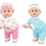 Beba igračka - Priča mama i tata, smeje se, plače, mrda glavom_324