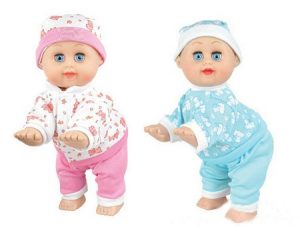 Beba igračka - Priča mama i tata, smeje se, plače, mrda glavom_324