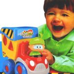 Edukativni muzički kamion - igračka za bebe - pogodi oblik_247