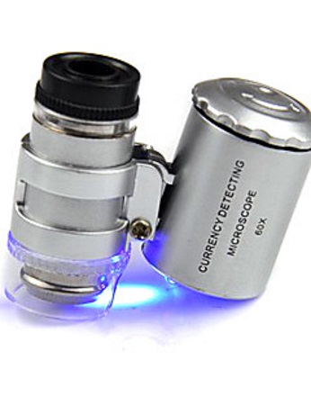Mikroskop minijaturnih dimenzija 50x - 2LED i UV osvetljenje_244