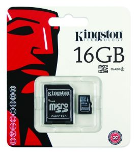 Kingston Micro SD kartica 2GB + SD adapter
