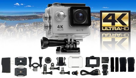 4K UltraHD Akciona Kamera WiFi m-2j