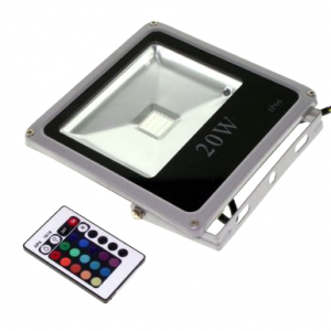 LED RGB Reflektor sa daljinskim 20W_1
