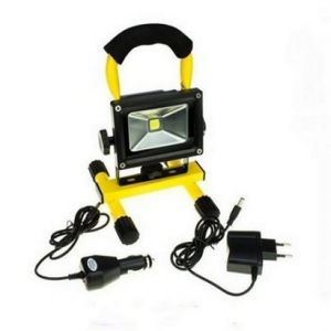 Prenosni LED reflektor 10w sa ugrađenom sopstvenom baterijom_1