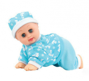 Beba igračka - Priča mama i tata, smeje se, plače, mrda glavom_2