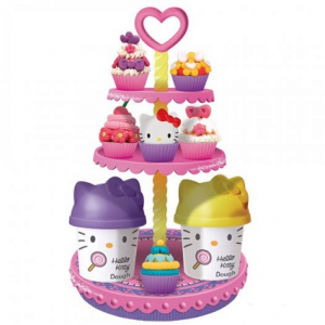 PLASTELIN Cupcakes Set Hello Kitty_1