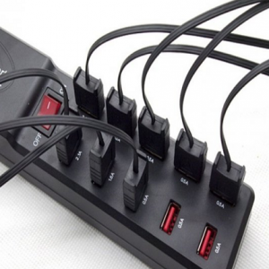 Multi punjač sa 10 USB izlaza - Produžni_1