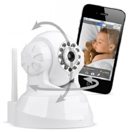 Veoma kvalitetna baby monitor dan/noć IP kamera sa Wi-Fi adapterom_114