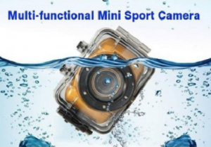 Sportska vodootporna kamera HD 720P_2