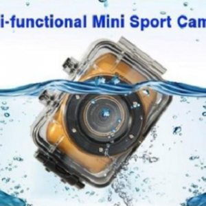 Sportska vodootporna kamera HD 720P_2