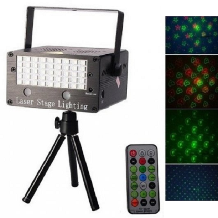 Laser Stage Lighting + LED STROBOSKOP u raznim bojama - rasveta i oprema za diskoteke i kafiće_1