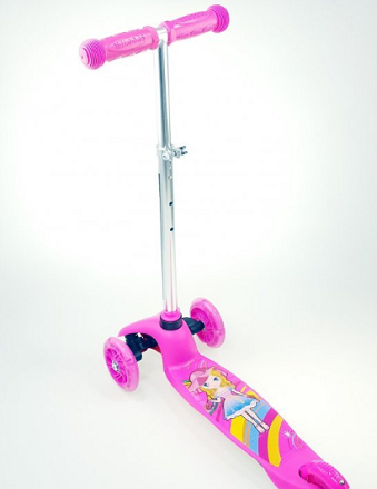 Roze Trotinet Scooter nosivosti do 40kg_123 Roze Trotinet Scooter nosivosti do 40kg_123