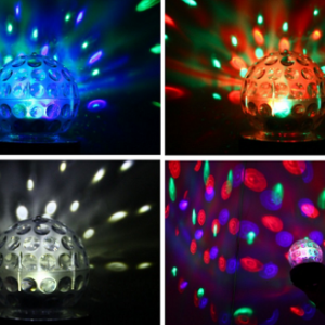 Rotirajuća LED Disko Kugla, MP3, Radio 6r