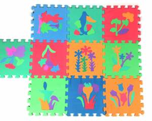 MEKANE PODNE PUZLE 30X30CM – BILJKE