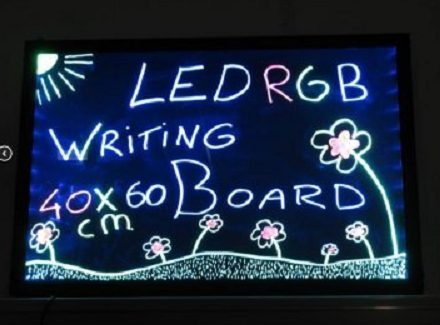LED piši - briši tabla 40X60_1 LED piši - briši tabla 40X60_1