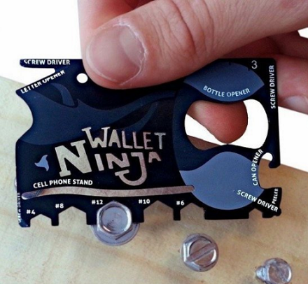 Ninja Wallet 18u1 - Multifunkcionalna alat kartica_2 Ninja Wallet 18u1 - Multifunkcionalna alat kartica