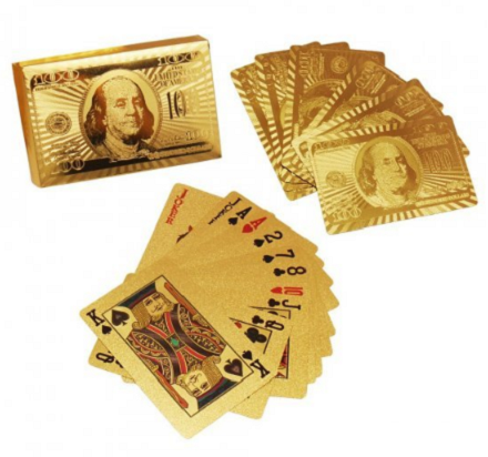 Špil karata sa 24k pozlatom- zlatne karte_2