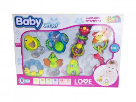 Veliki komplet 8 zvecki i glodalica za bebe_3 Veliki komplet 8 zvecki i glodalica za bebe_3
