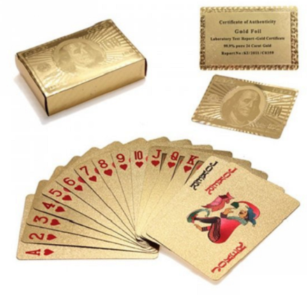 Špil karata sa 24k pozlatom- zlatne karte_1