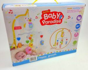 Muzička vrteška na baterije - Baby Paradise - Slika 2