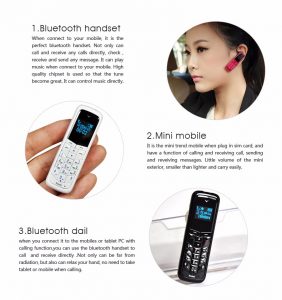 Najmanji mobilni telefon na svetu velicine handsfree MAFAM_7