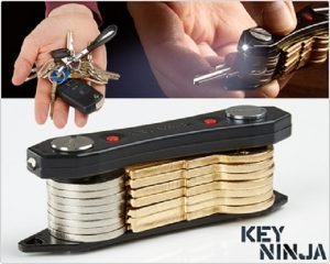 Organizator ključeva Key Ninja + 2 X LED lampa