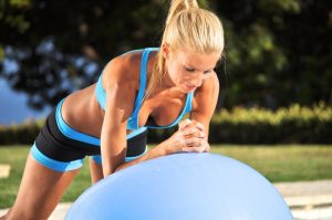 Pilates Lopte za vežbanje - 55cm