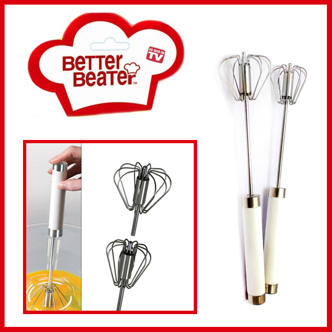 BETTER BEATER Press & Spin - Set od Dva Rucna Miksera - NOVO 1 BETTER BEATER Press & Spin - Set od Dva Rucna Miksera - NOVO 1