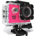 ACTION kamera Comicell 1080p Ful HD Wi-Fi 130 pink