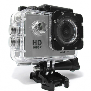 ACTION kamera Comicell 1080p Ful HD Wi-Fi 130 siva