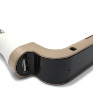 Auto punjac + FM BT modulator zlatni - 2