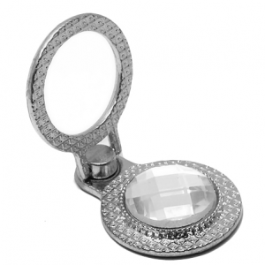 Drzac RING DIAMOND za mobilni telefon srebrni - 2