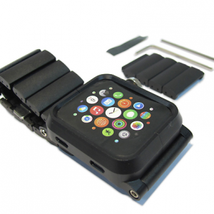 Narukvica Lunatik Epik za Apple sat komplet crna