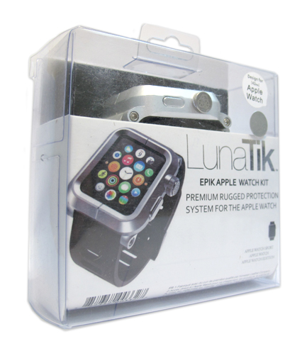 Narukvica Lunatik Epik za Apple sat komplet srebrna - 2