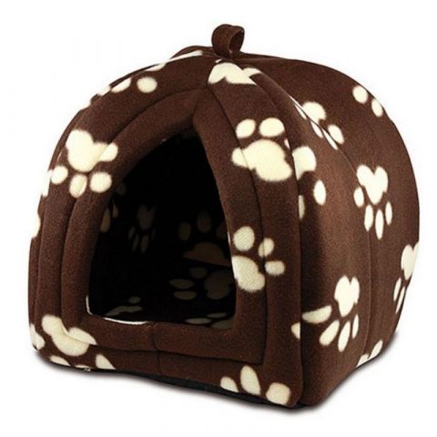 PET HUT Kucica za male pse ili macke - Braon - NOVO 1