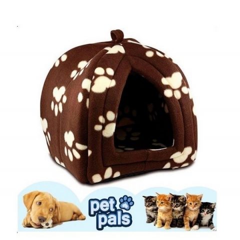 PET HUT Kucica za male pse ili macke - Braon - NOVO 4