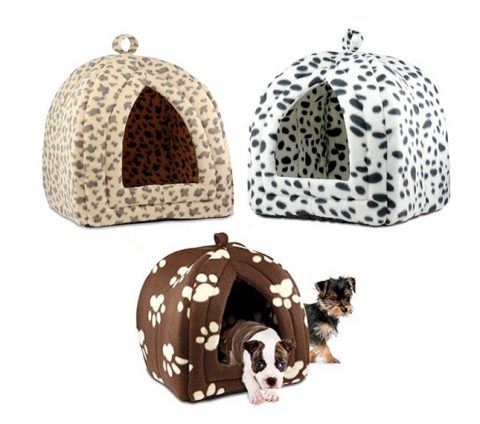 PET HUT Kucica za male pse ili macke - Braon - NOVO 6