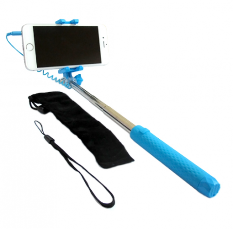 Selfie drzac RK-Mini3 plavi
