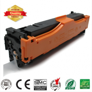 Toner Comicell CB541A-CF211A Cyan HP CP1215-CP1515-M251-M276-Canon CRG-716C-CRG-731C color laser - 2