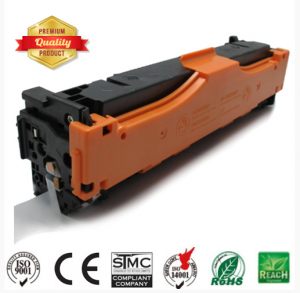 Toner Comicell CB541A-CF211A Cyan HP CP1215-CP1515-M251-M276-Canon CRG-716C-CRG-731C color laser - 2