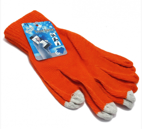 Touch control rukavice narandzaste