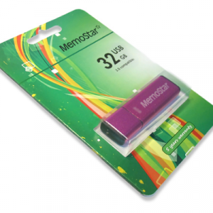 USB Flash memorija MemoStar 32GB CUBOID pink