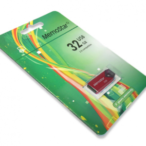 USB Flash memorija MemoStar 32GB TRIANGLE crvena