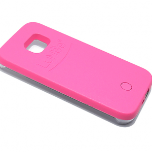 Futrola PVC LUMEE SELFIE za Samsung G935 Galaxy S7 Edge pink